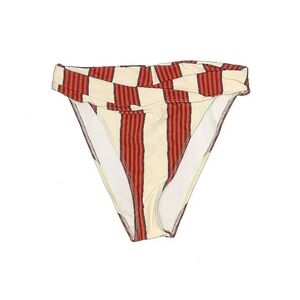 Nasty Gal Inc. - Red Striped Swim Bottoms - Size 8